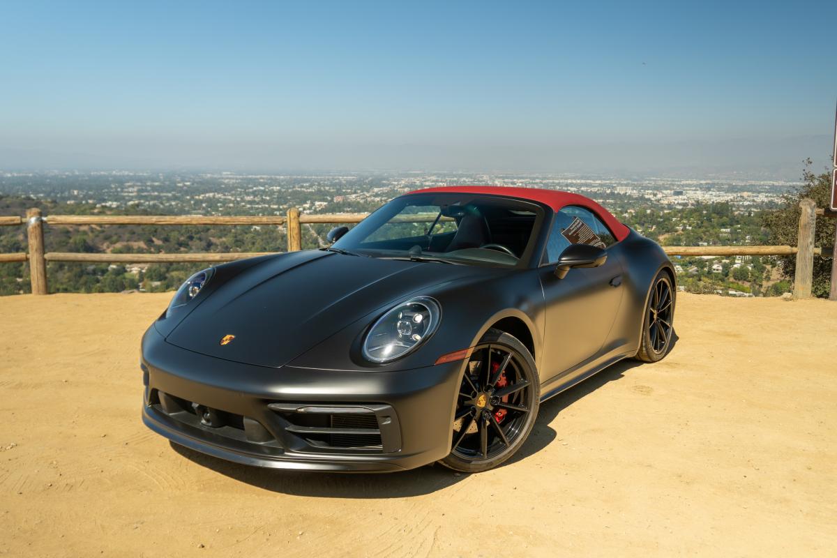 Rent Porsche 911 Carrera S Convertible In Los Angeles | Drivepml for Photoshoots in Los Angeles Thumbnail 3