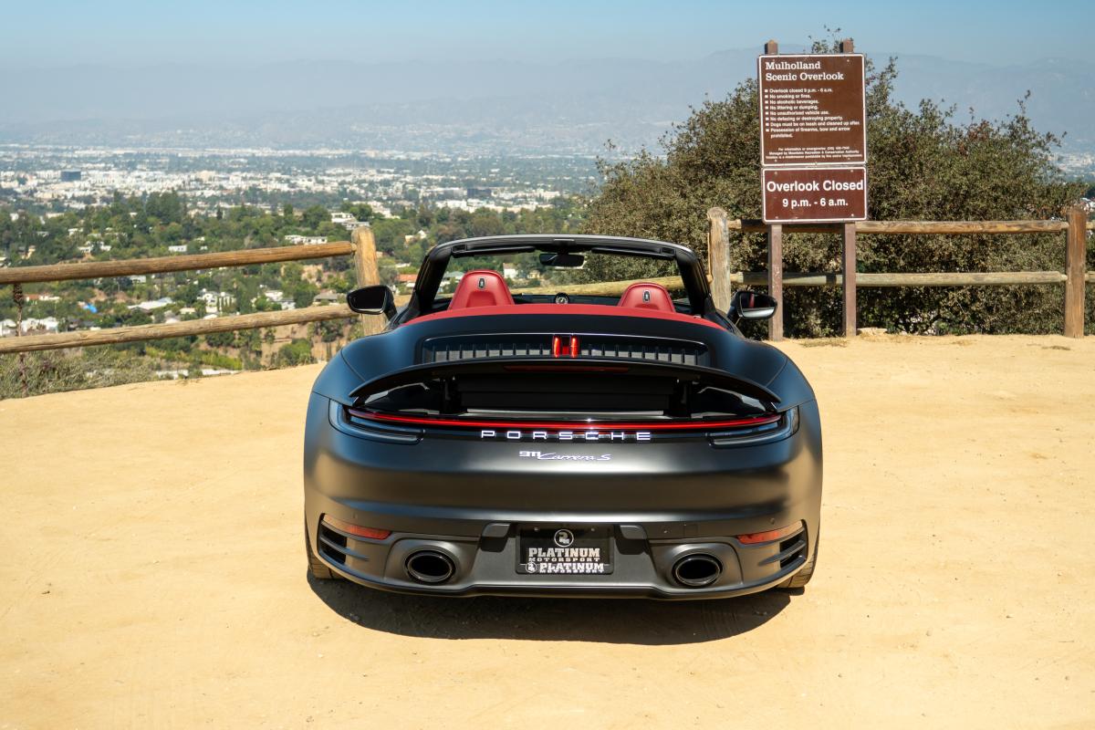 Rent Porsche 911 Carrera S Convertible In Los Angeles | Drivepml for Photoshoots in Los Angeles Thumbnail 7